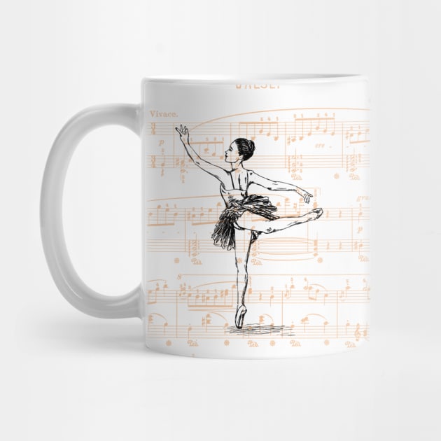 Ballerina print by rachelsfinelines